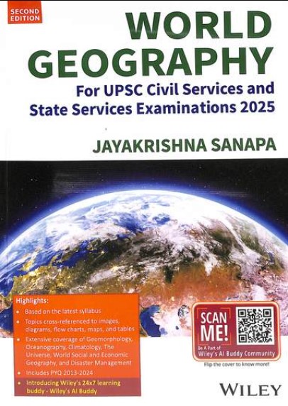 World Geography For Upsc Civil Services and State Services Examinations 2025